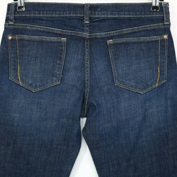 Old Navy‎ The Flirt Bootcut Jeans Dark Stretch 12 x 31 - Picture 6 of 9